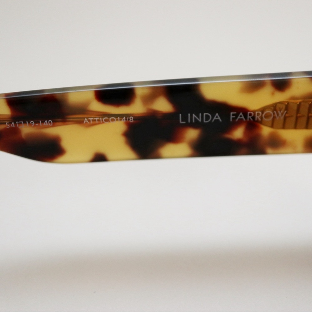 Linda Farrow x Attico Irene Tortoiseshell Sunglasses - Picture 5 of 9